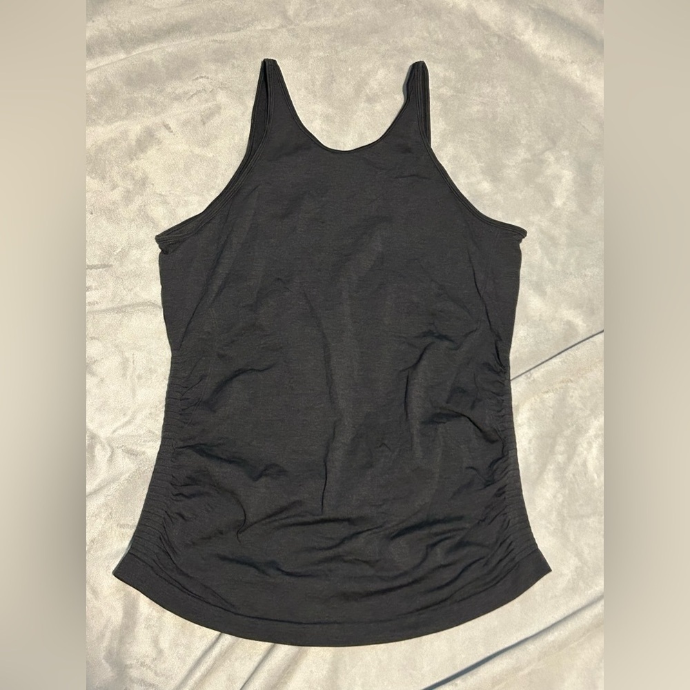 Lululemon In The Flow Tank in Heathered Black - M - Picture 2 of 10